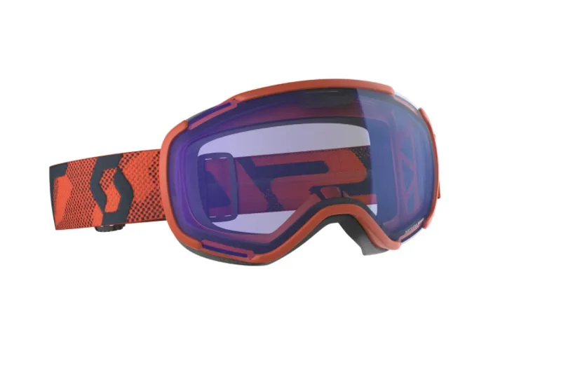 Scott Faze II Goggle Orange/Illuminator Blue Chrome Lens
